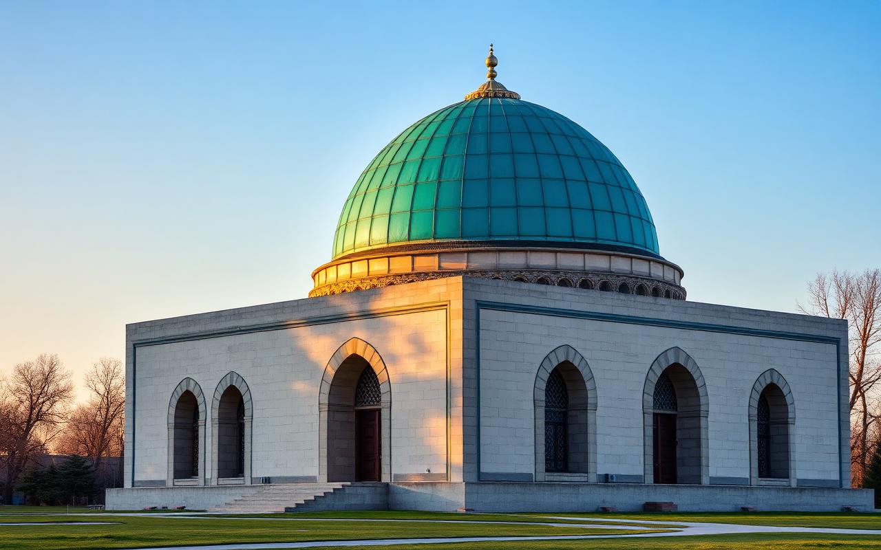 Mausoleo de Khoja Ahmed Yasawi en Turquestán