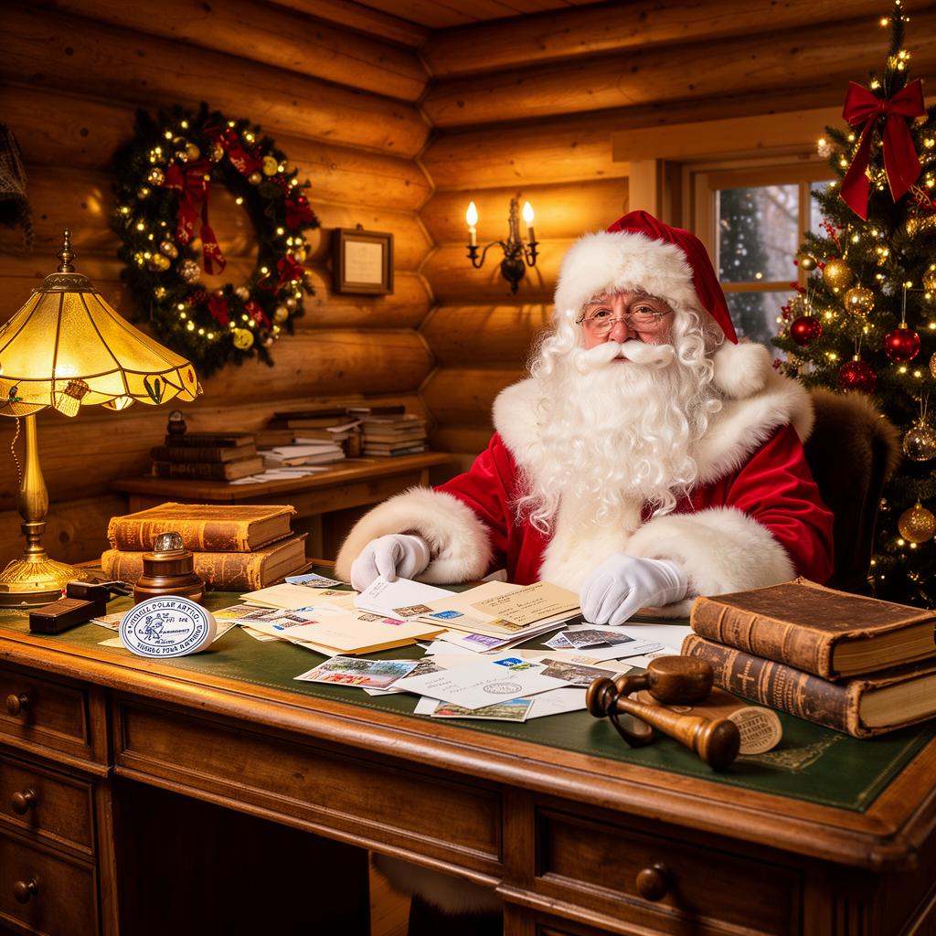 Oficina oficial de Santa Claus en el Círculo Polar Ártico