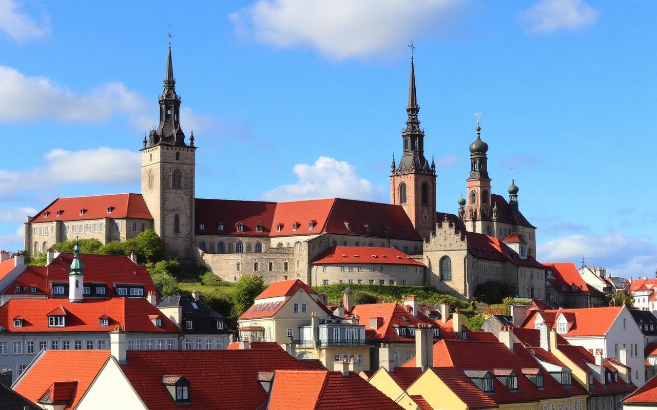 Castillo de Toompea y casco medieval de Tallin